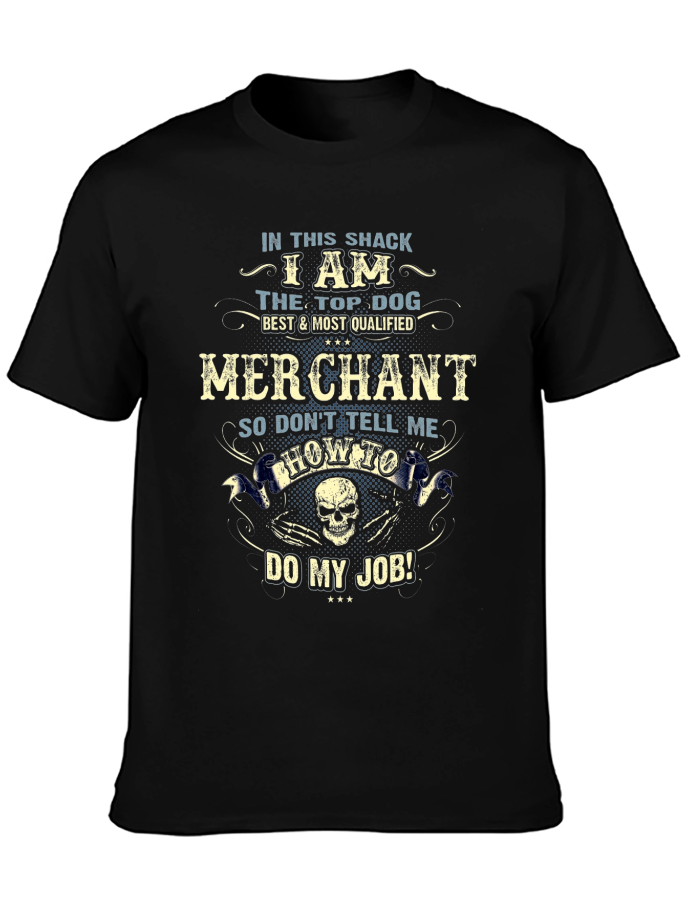 Merchant Top Dog Graphic T-Shirt