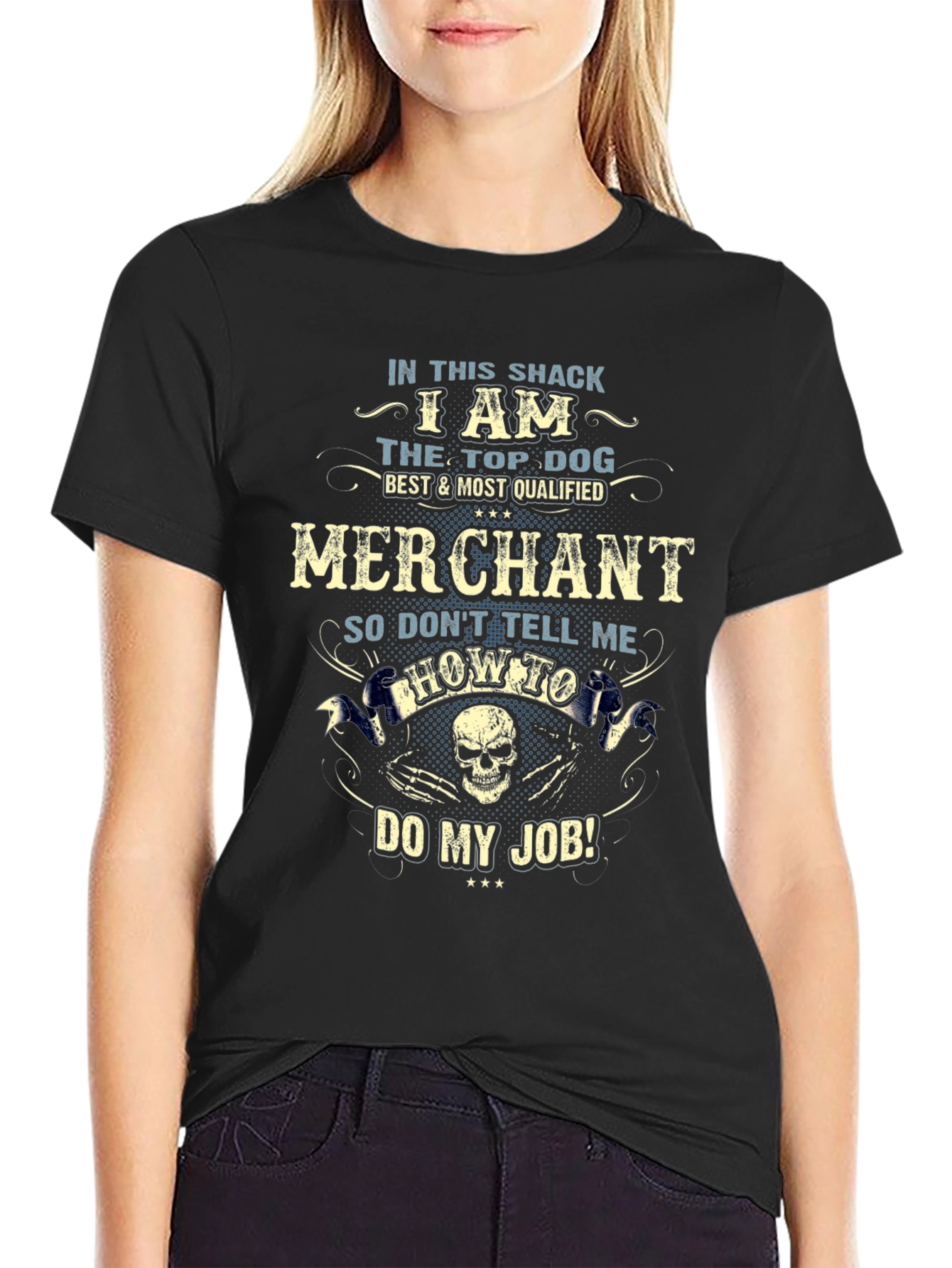 Merchant Top Dog Graphic T-Shirt