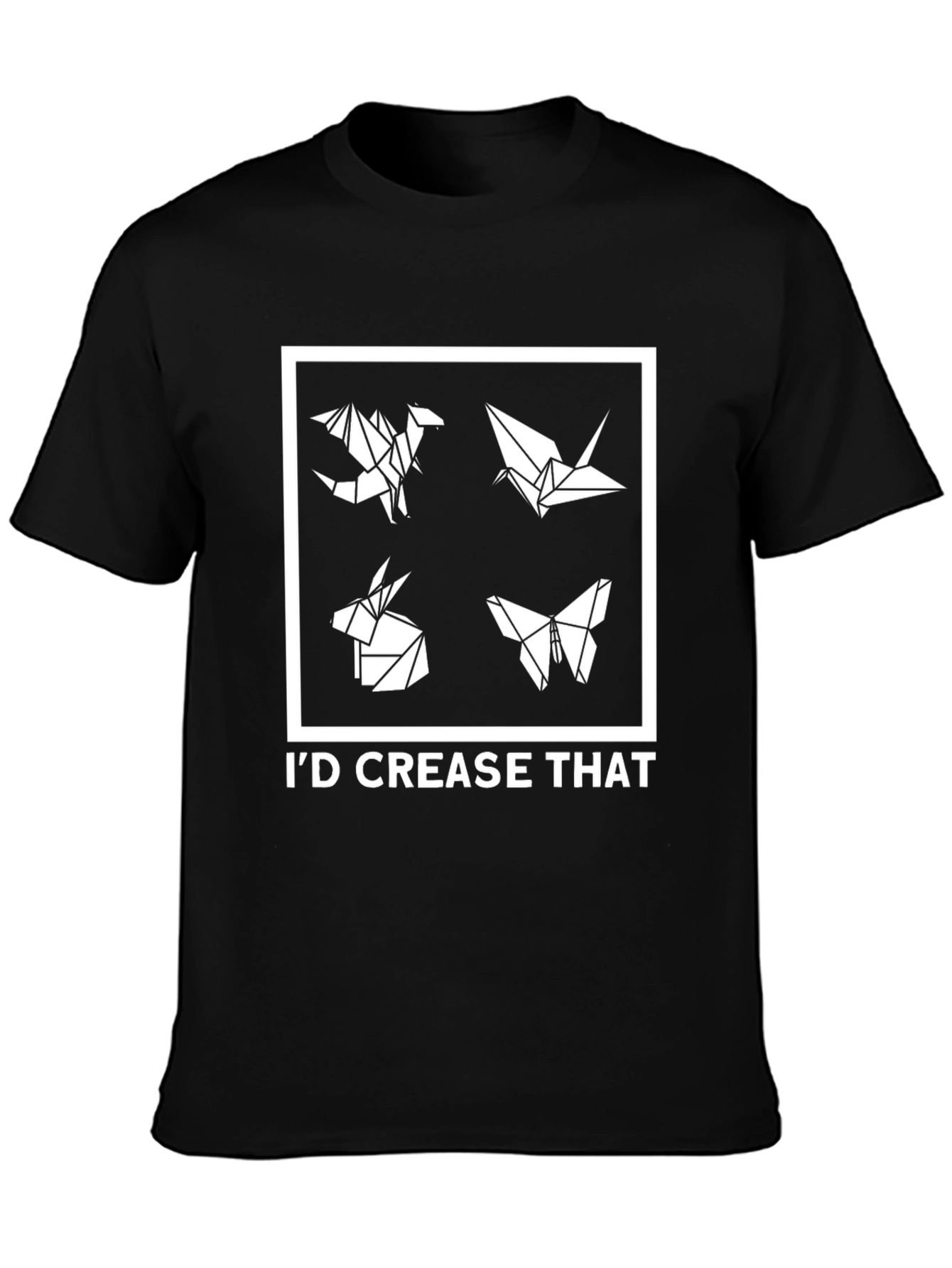 Id Crease That Origami Graphic Tee