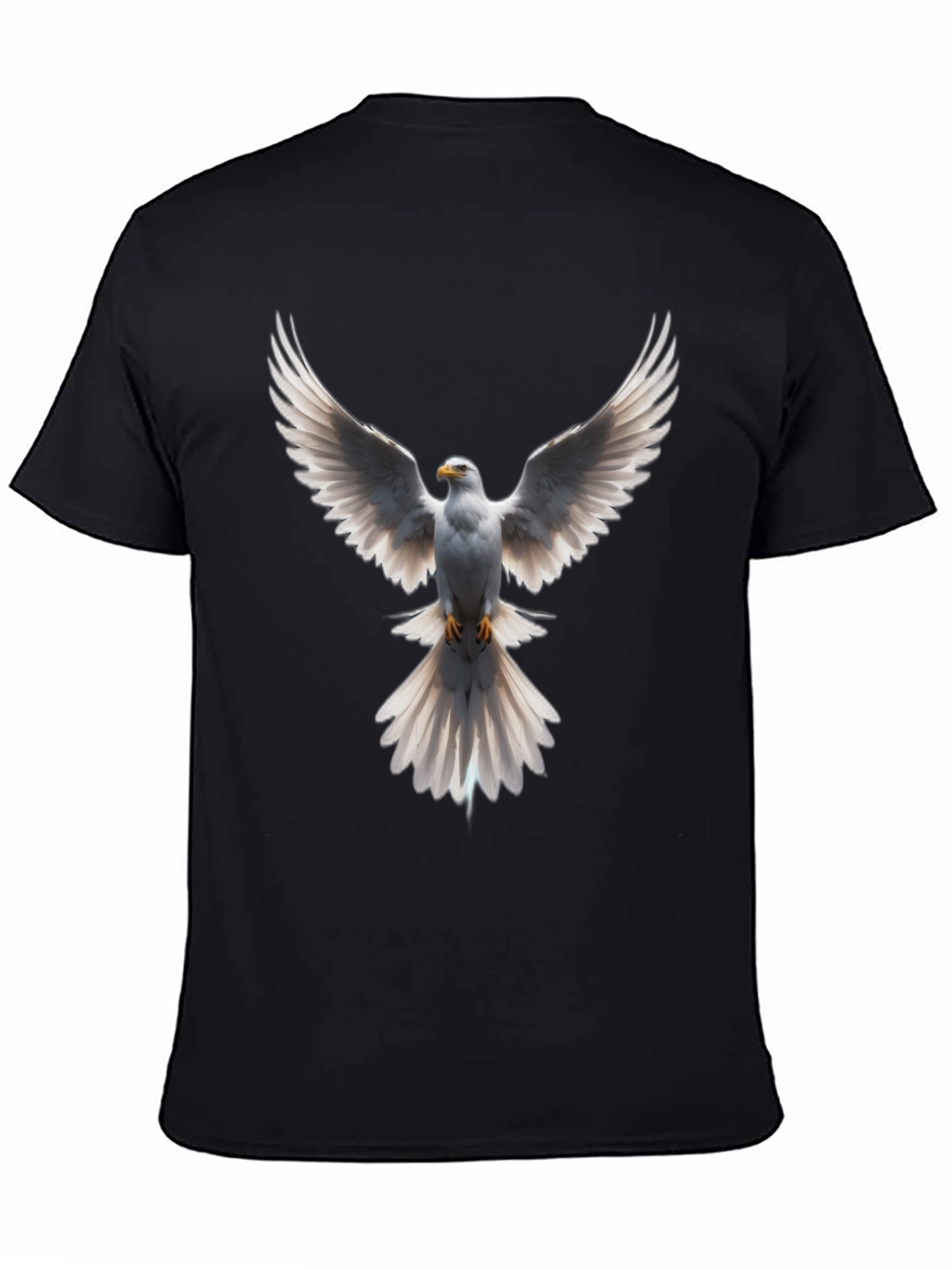 Dove Graphic Print Black T-Shirt