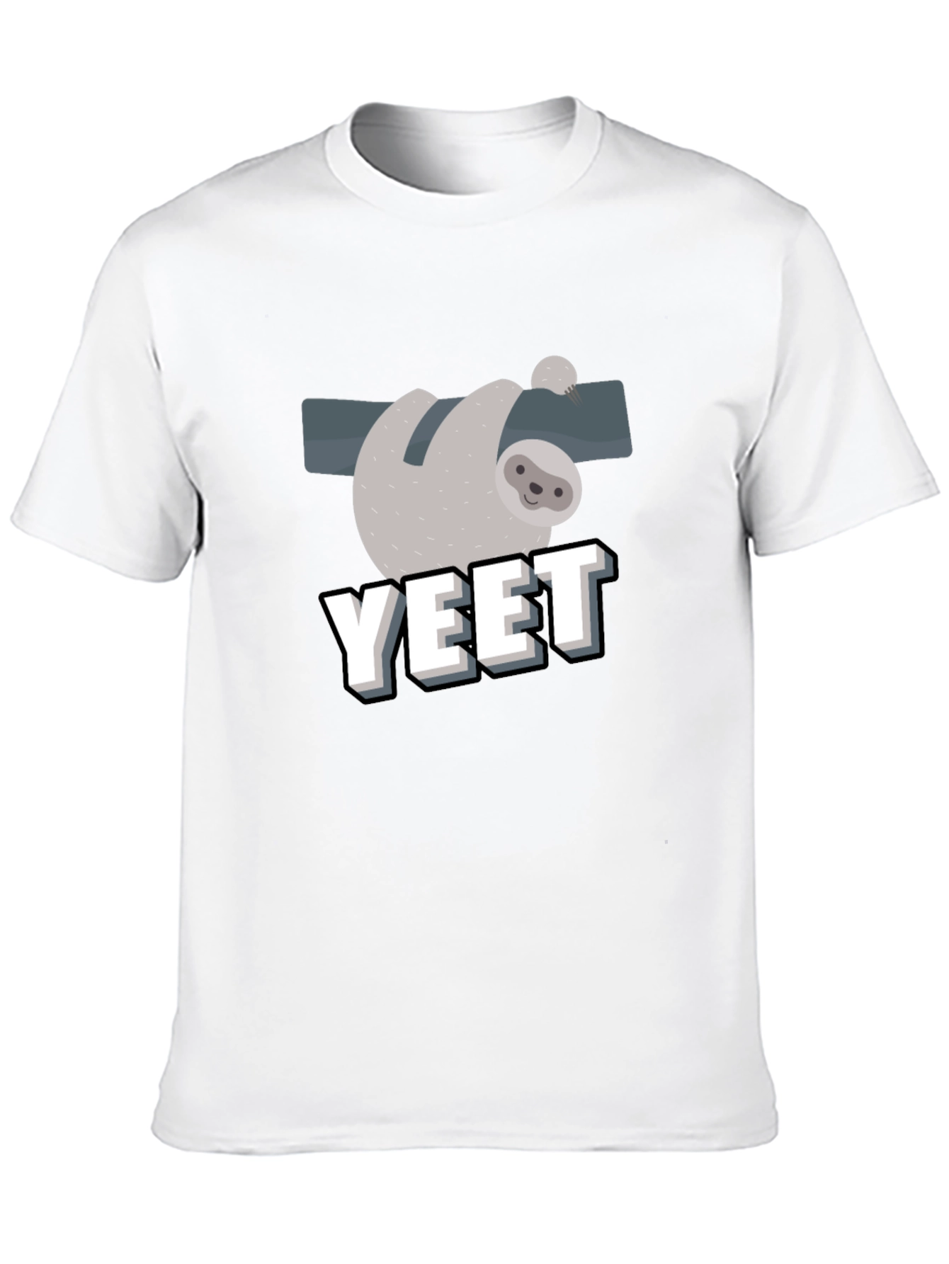 Sloth YEET T-Shirt - Funny Graphic Tee
