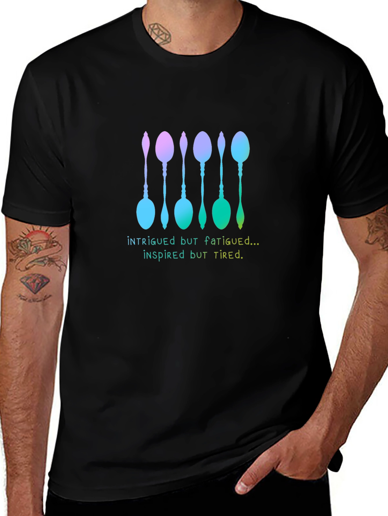 Intrigued But Fatigued Spoon T-Shirt