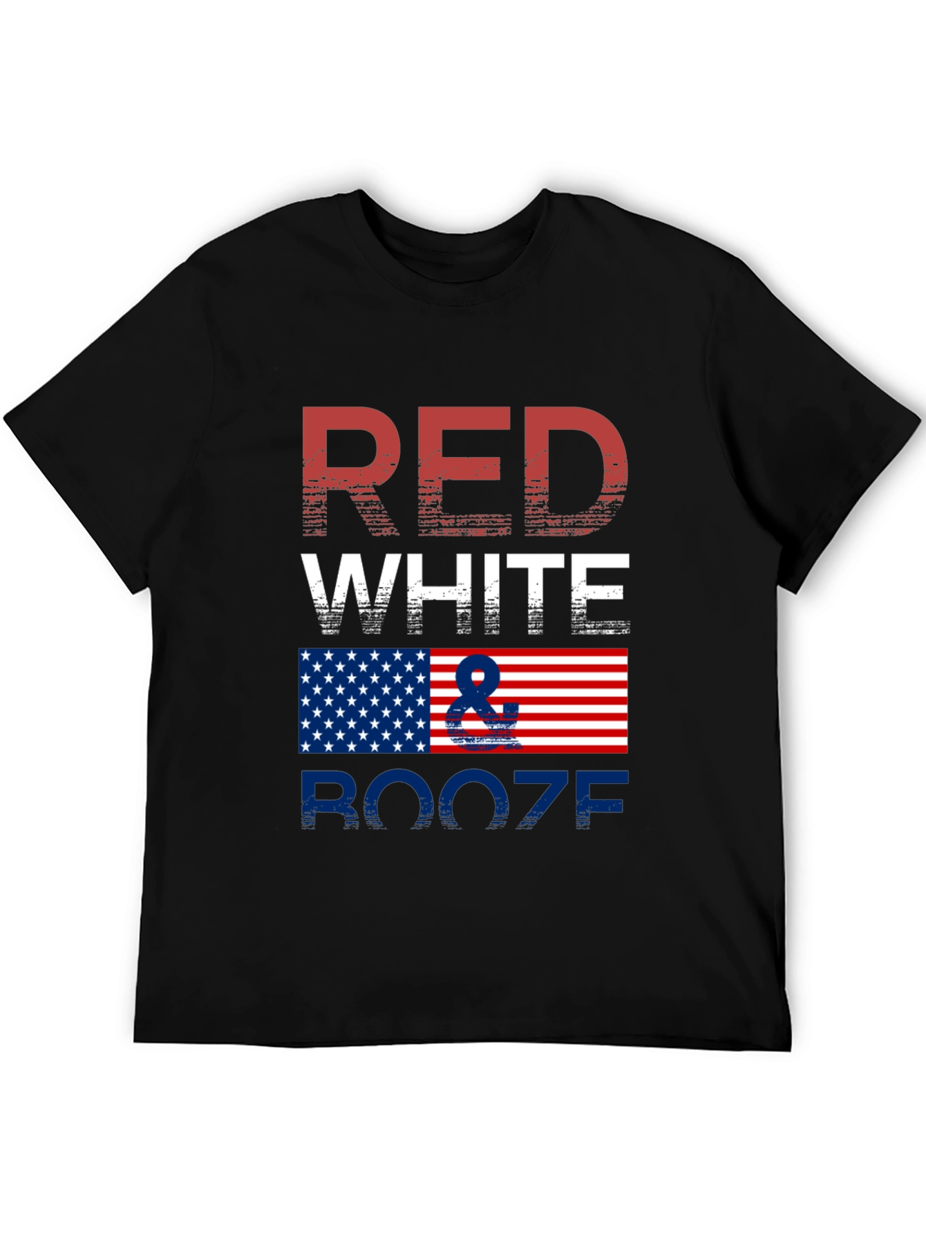 Red White & Booze Patriotic Graphic Tee
