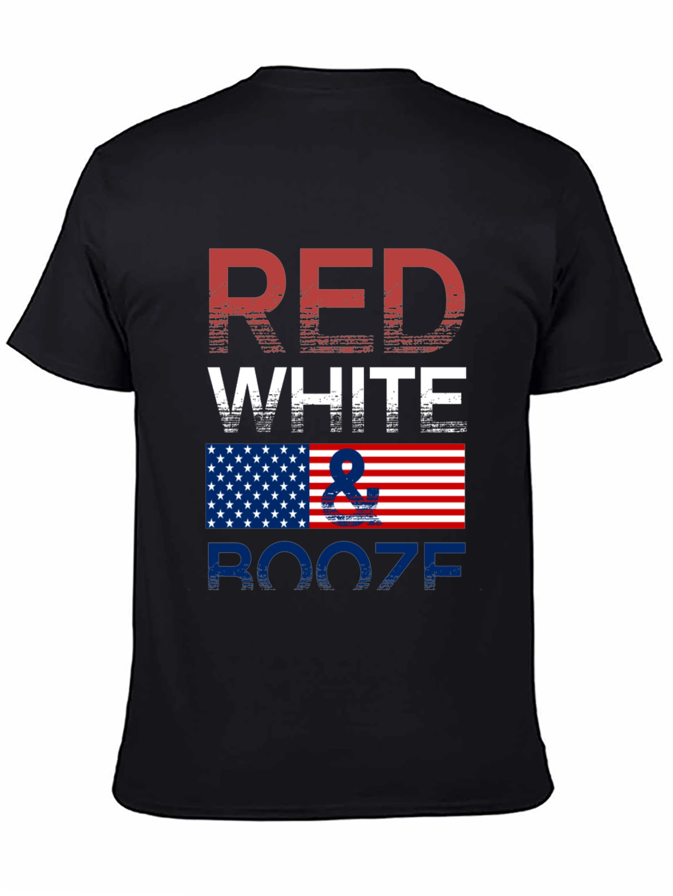Red White & Booze Patriotic Graphic Tee