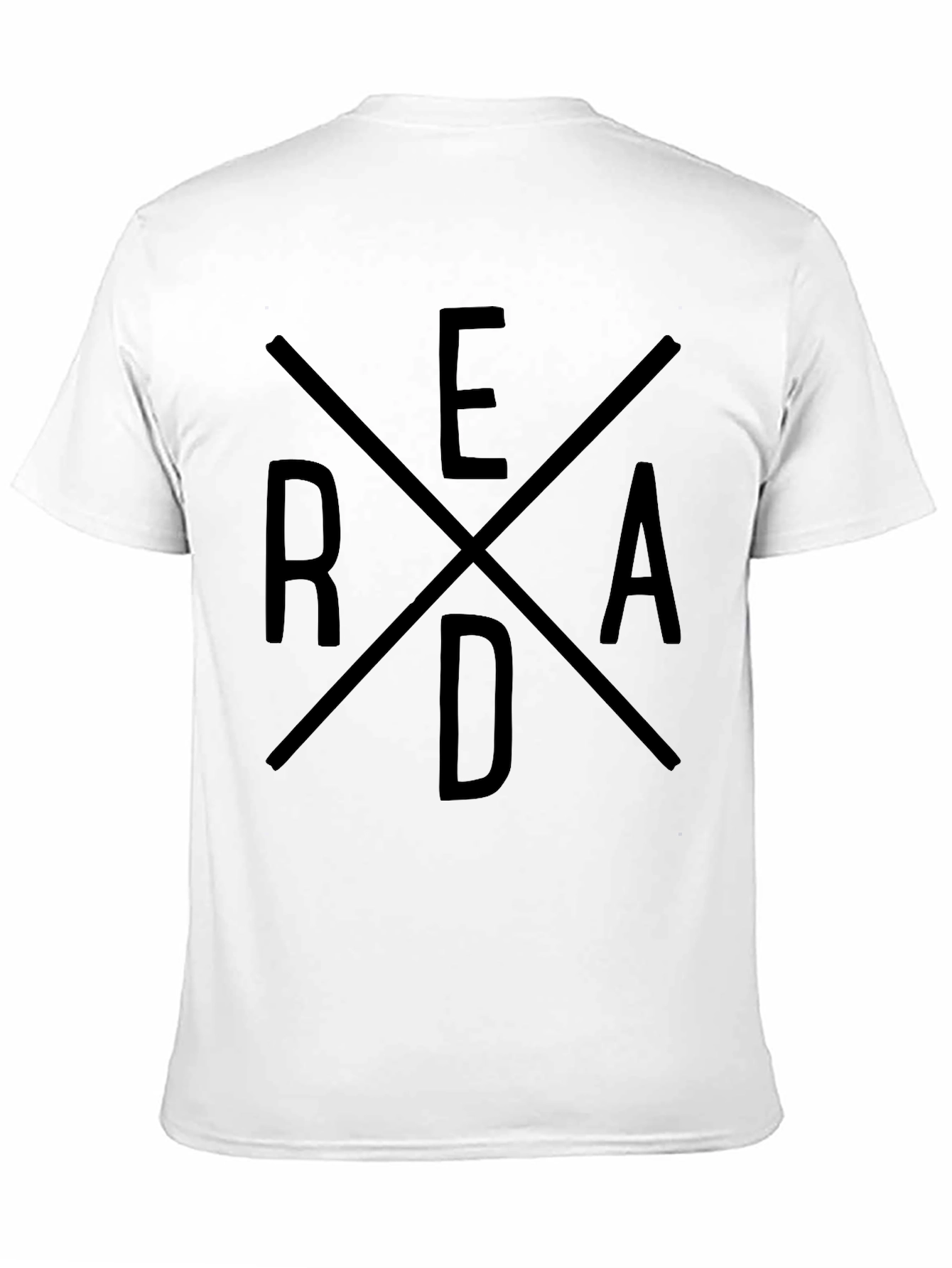 READ Graphic T-Shirt - Casual Black Tee