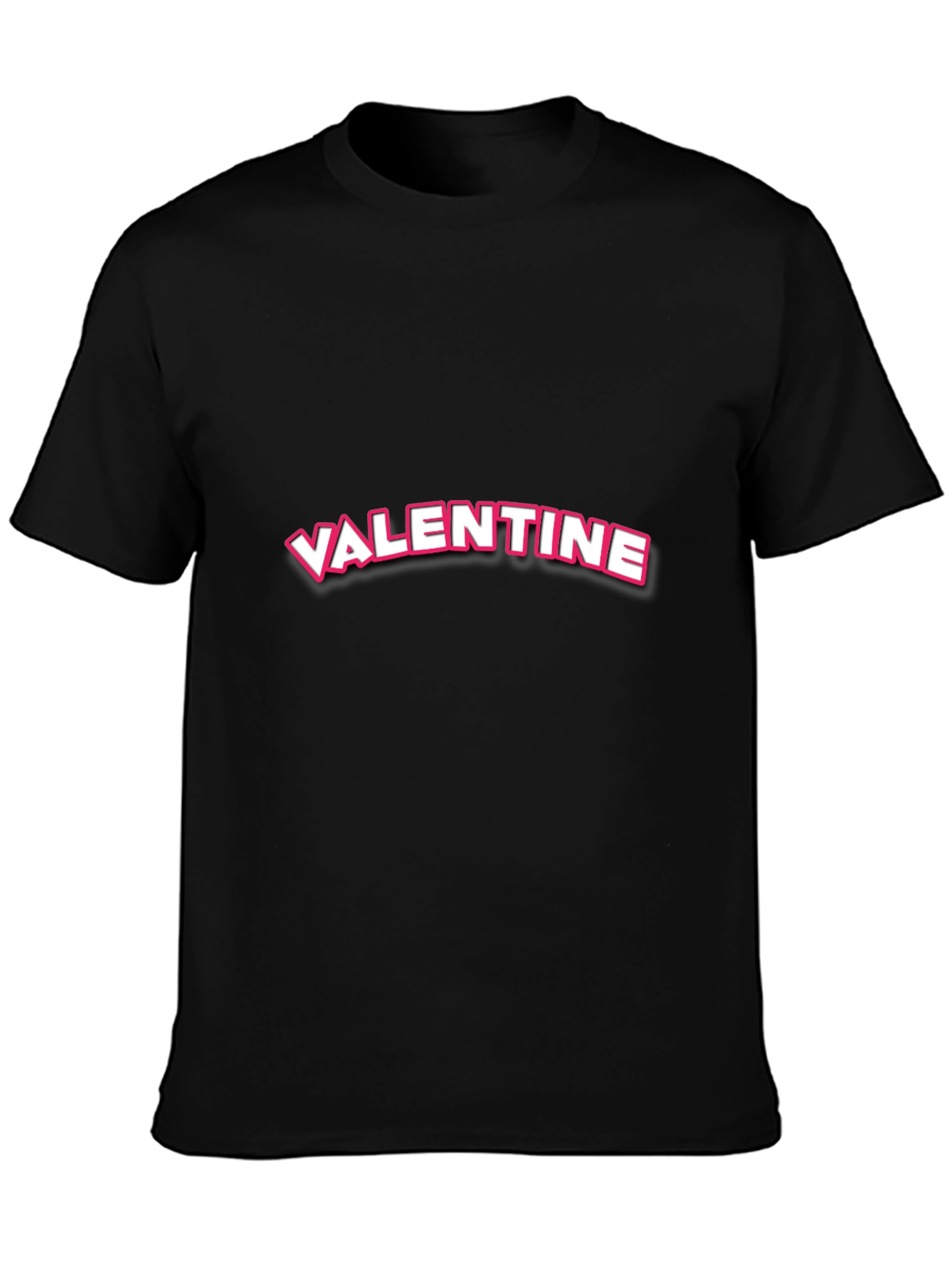 Valentine Black T-Shirt