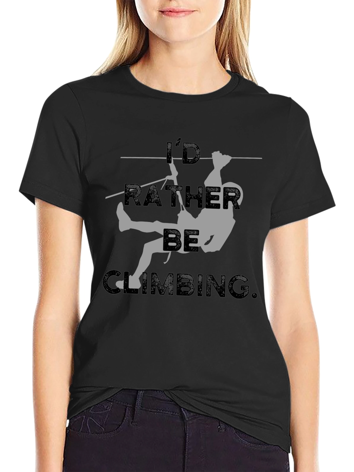 Id Rather Be Climbing T-Shirt