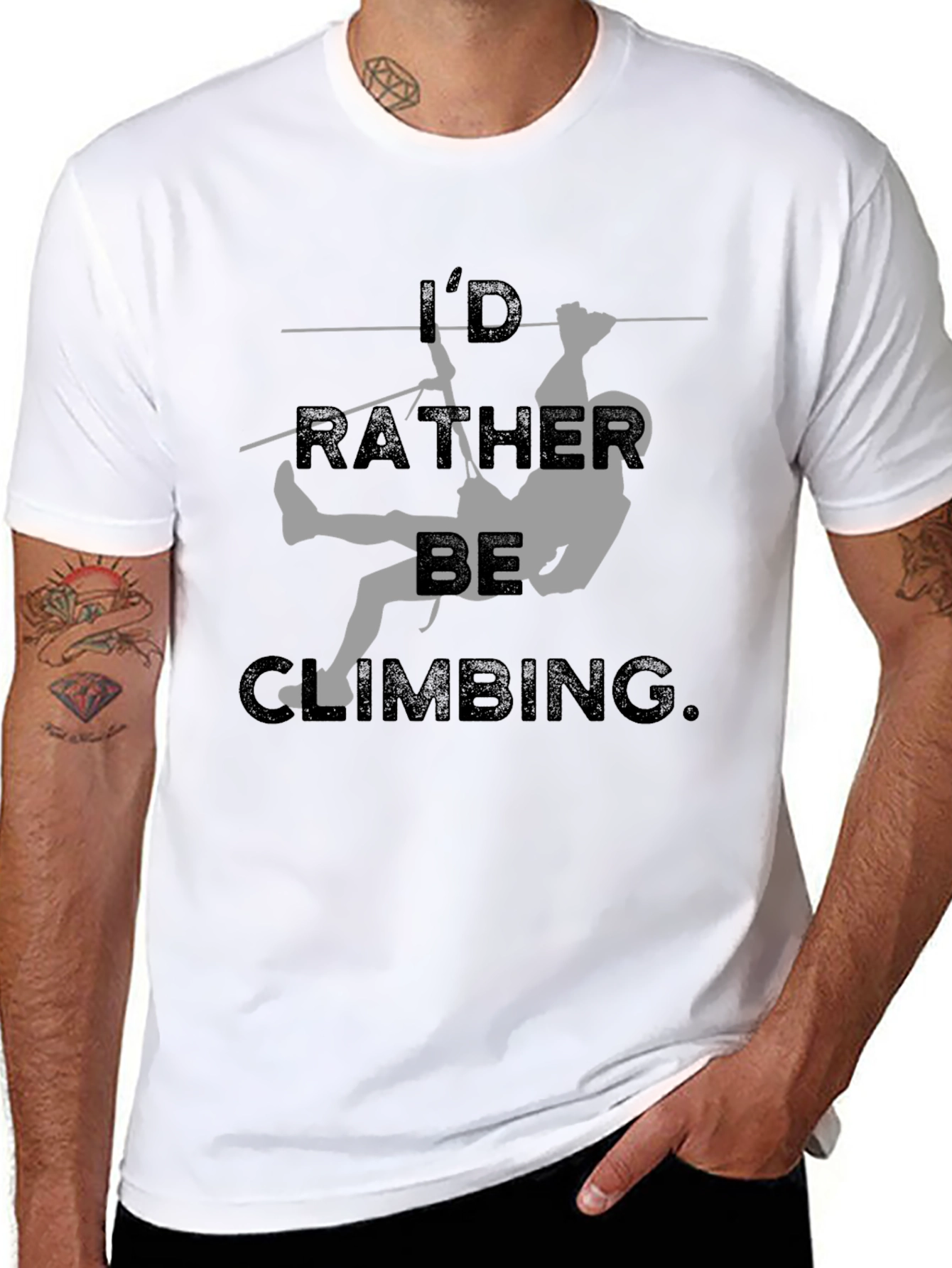 Id Rather Be Climbing T-Shirt