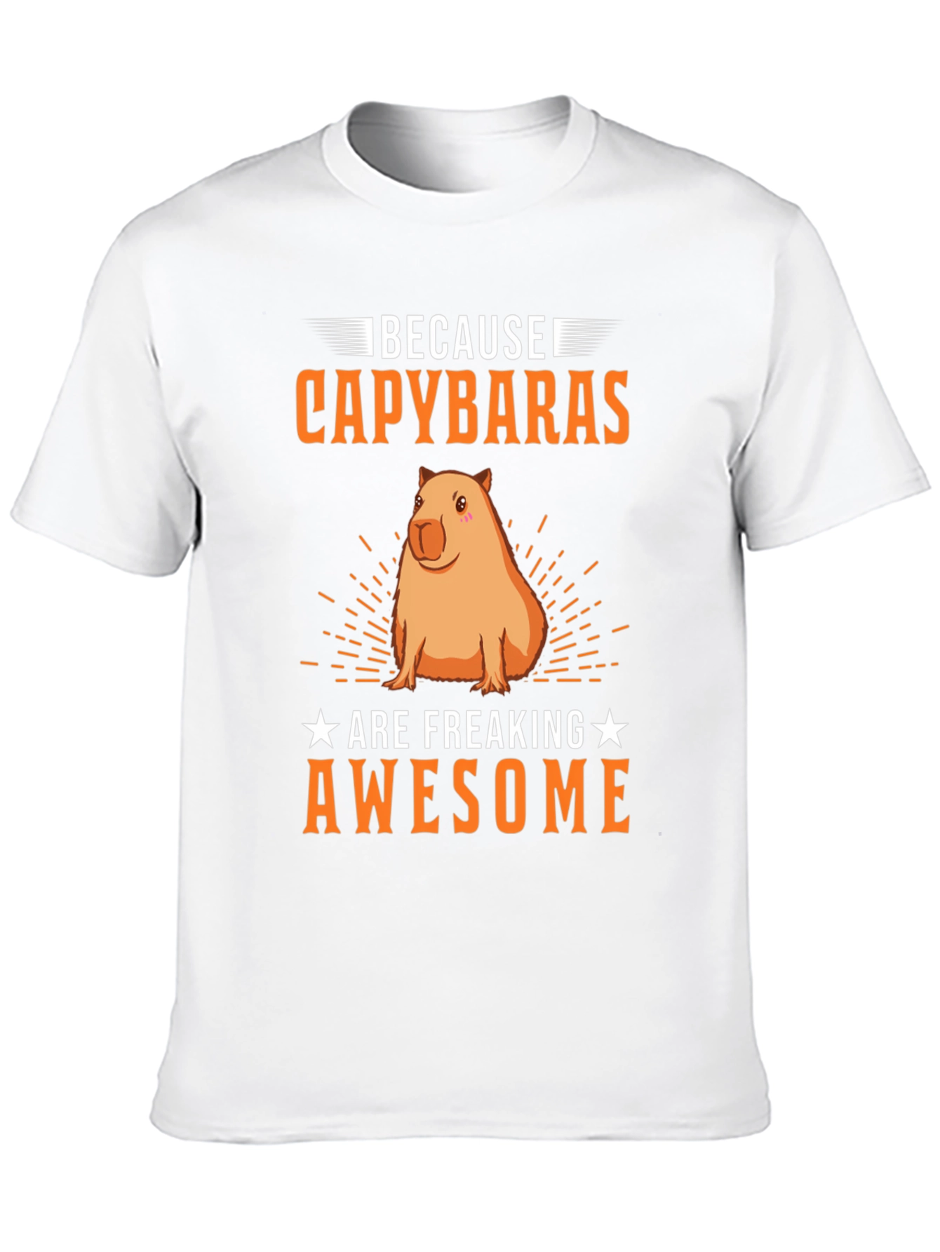 Capybara T-Shirt: Because Capybaras Are Awesome!