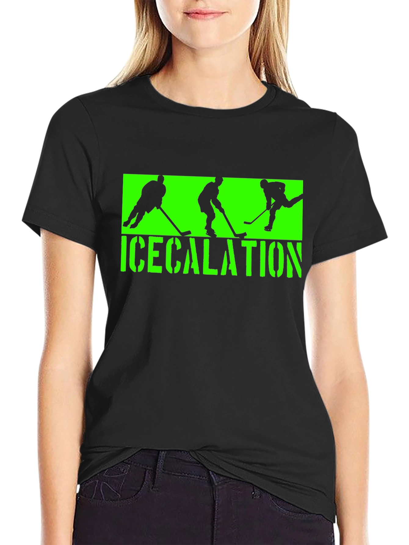 Icecalation Hockey Graphic T-Shirt