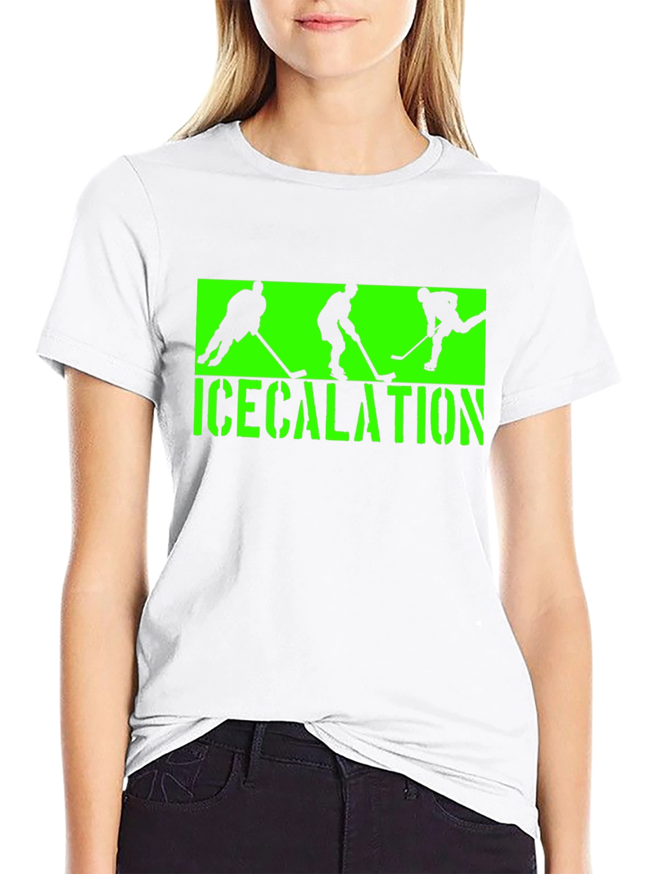 Icecalation Hockey Graphic T-Shirt