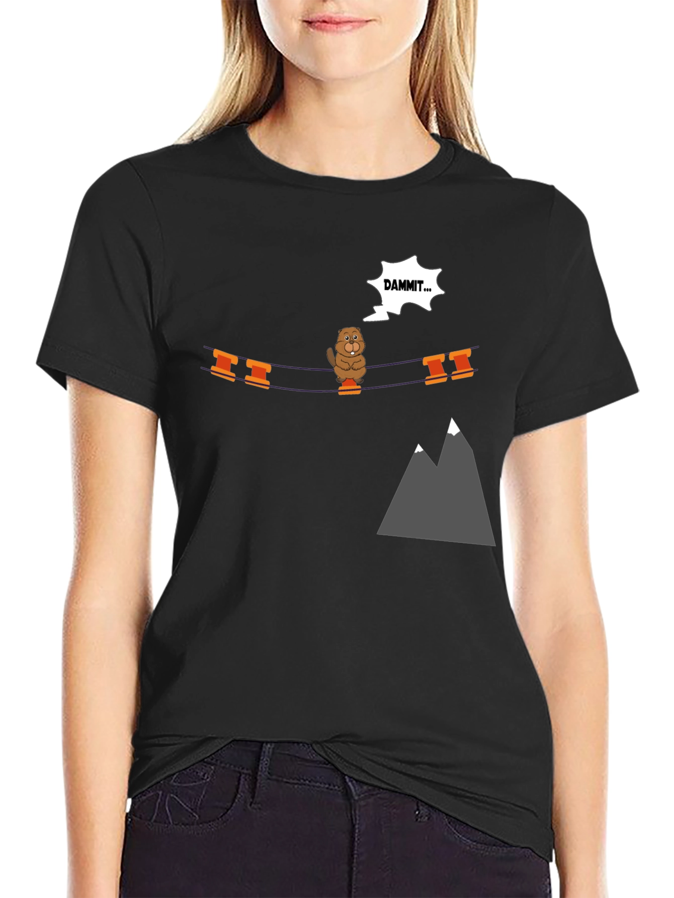 Retro Gamer Beaver T-Shirt