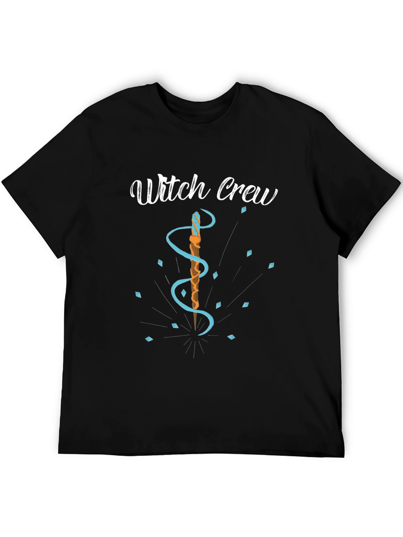 Witch Crew Graphic Tee - Halloween Shirt