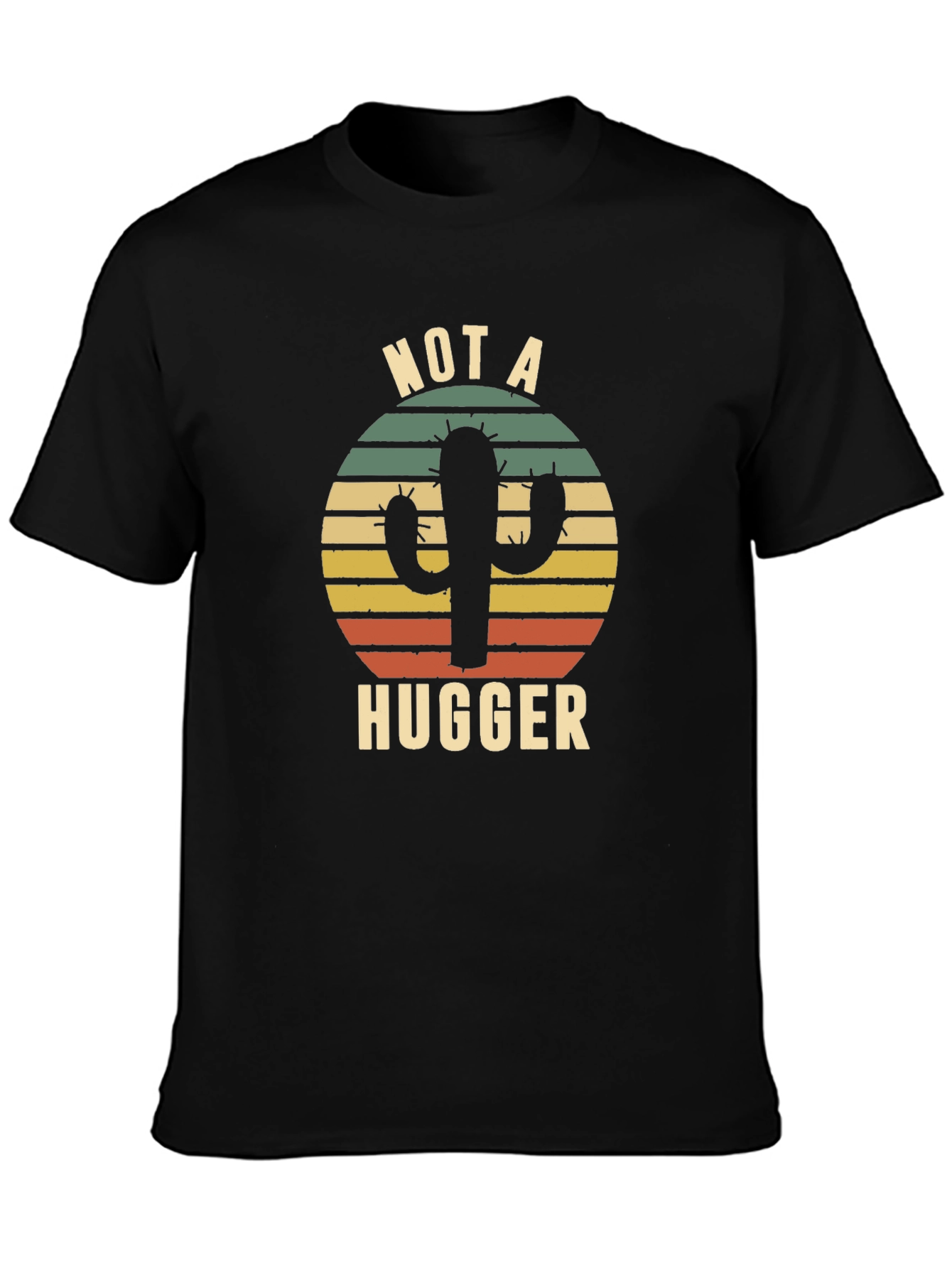 Not a Hugger Cactus Graphic Tee