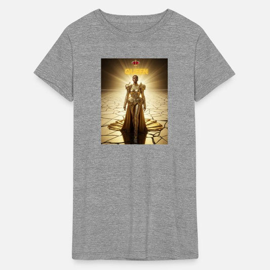 Gold Warrior Queen Illustration