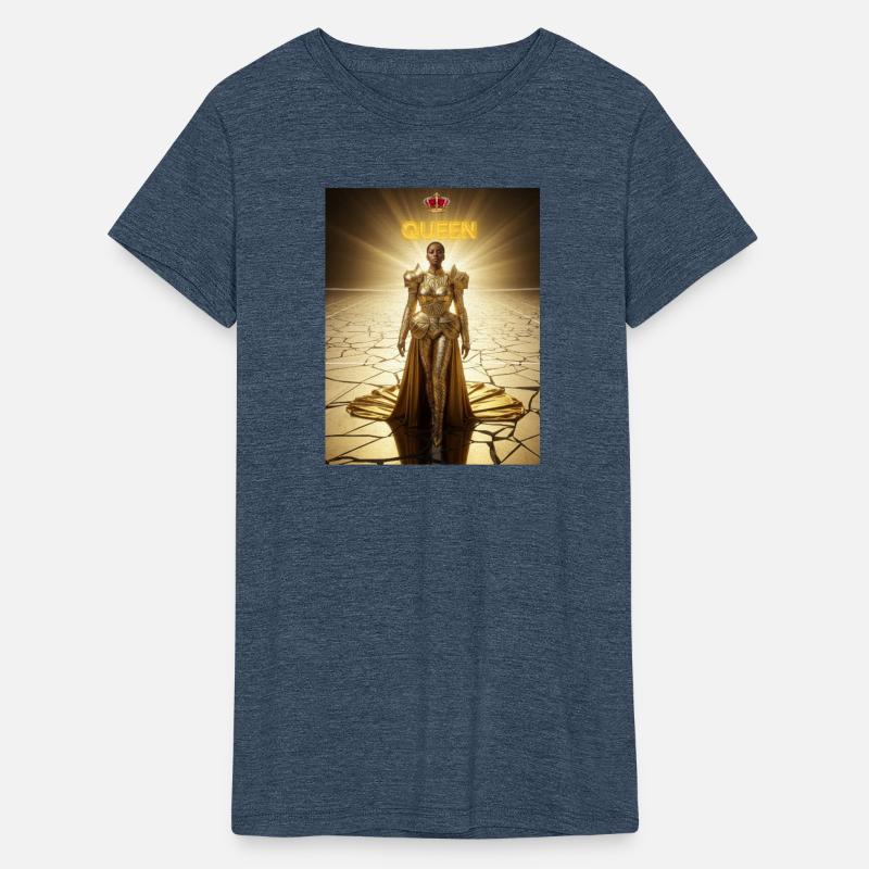 Gold Warrior Queen Illustration