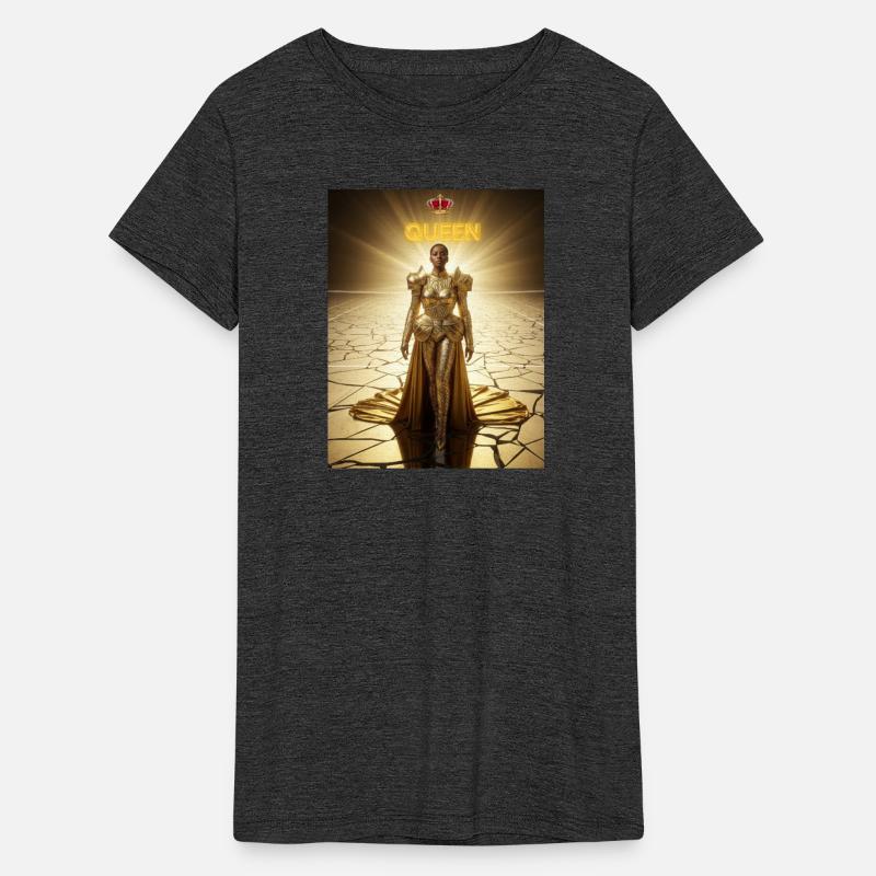 Gold Warrior Queen Illustration