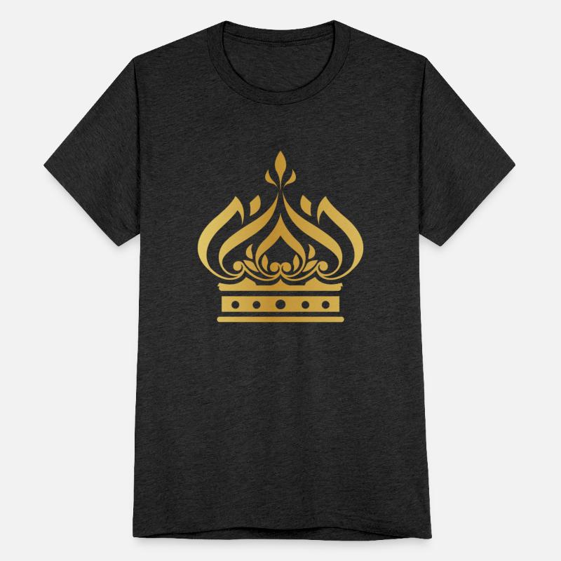 Golden crown king vip gold vector image logo