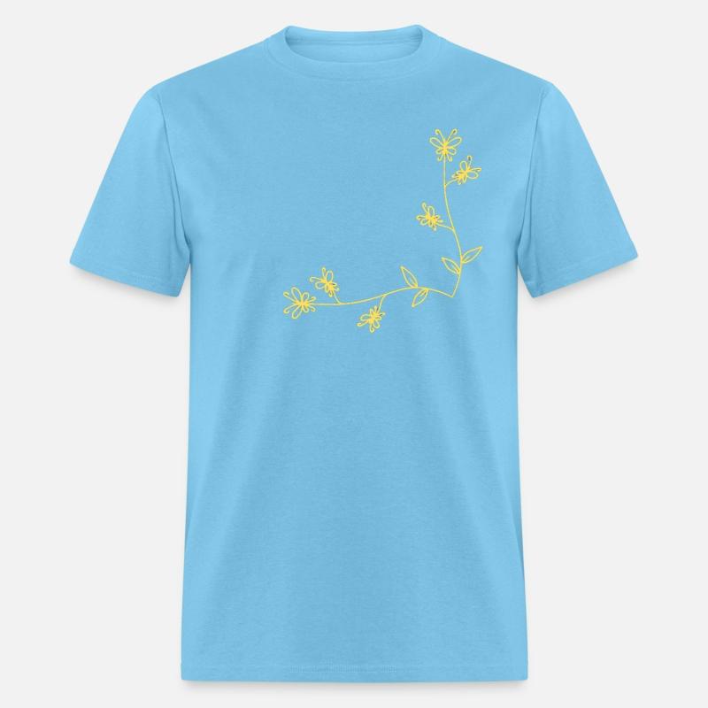 Golden Nature Wings 🦋 | Butterfly Branch T-shirt