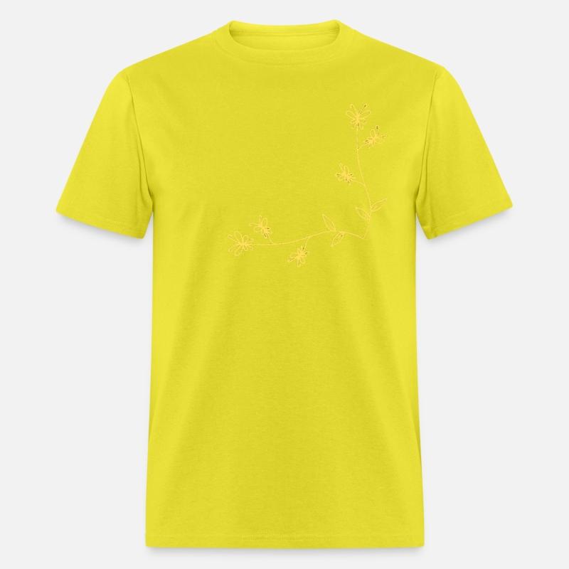 Golden Nature Wings 🦋 | Butterfly Branch T-shirt