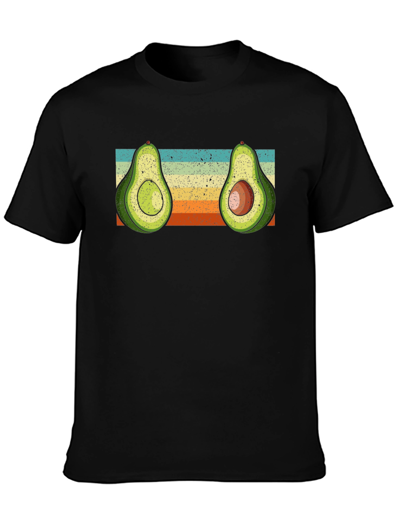 Avocado Graphic Tee - Retro Style