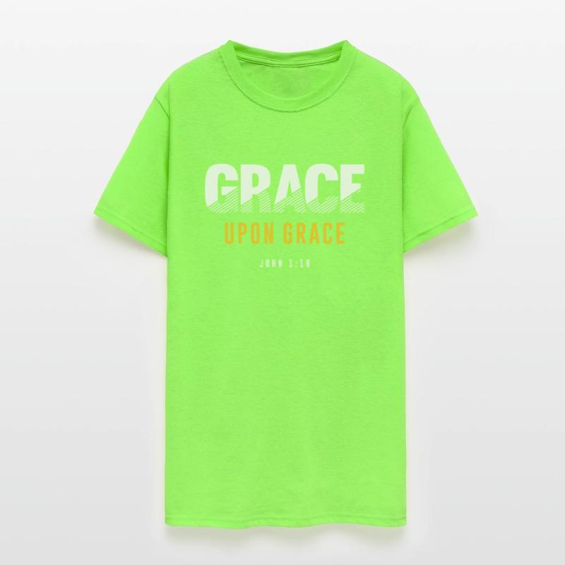 Grace Upon Grace - John 1:16 Christian Quote