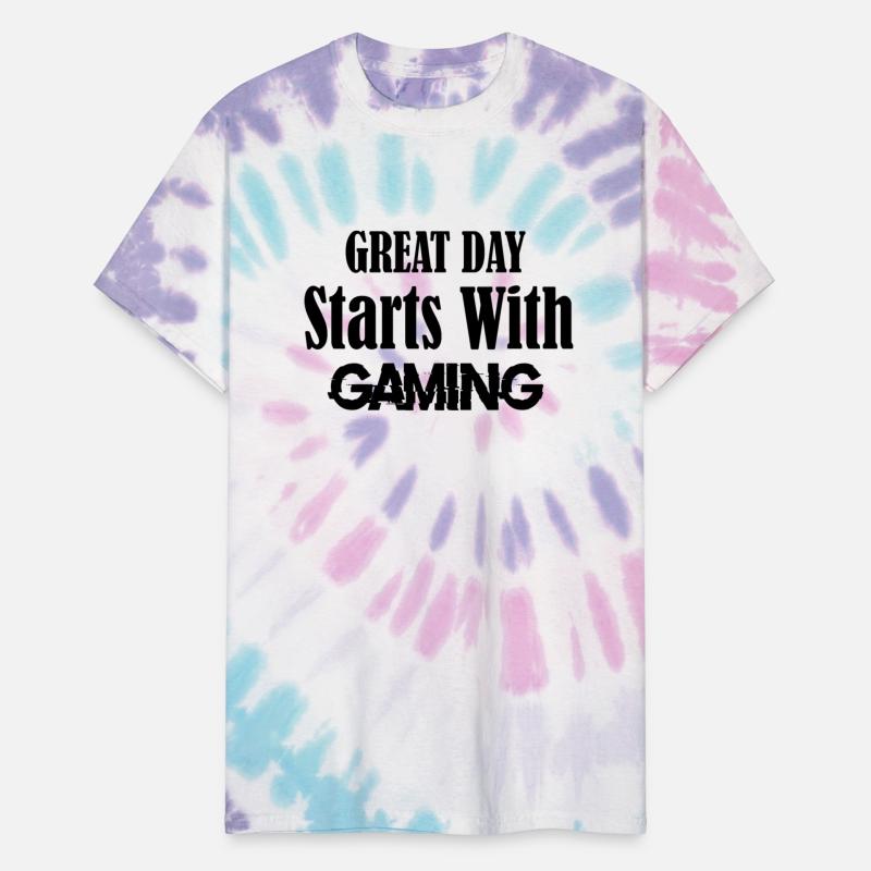 Great Day Starts With Gaming Funny Gamer