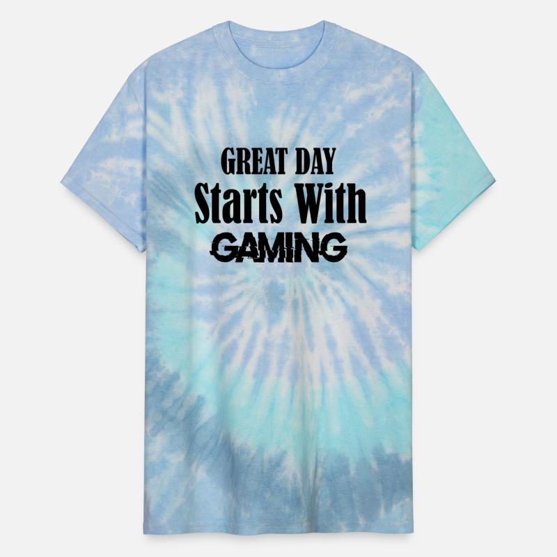 Great Day Starts With Gaming Funny Gamer