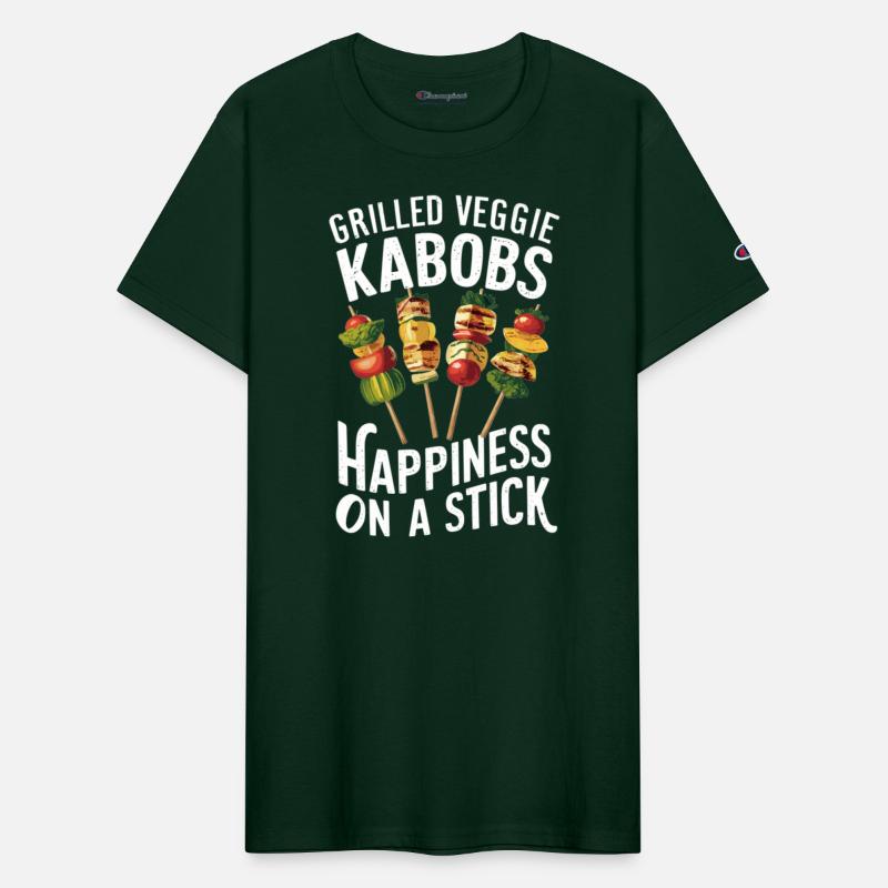 Grilled Veggie Kabobs Happiness On A Stick