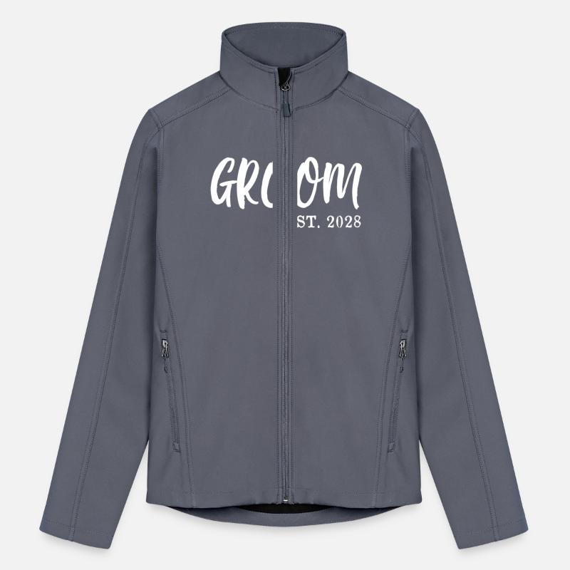 Groom Est. 2028 Wedding Matching Husband Married