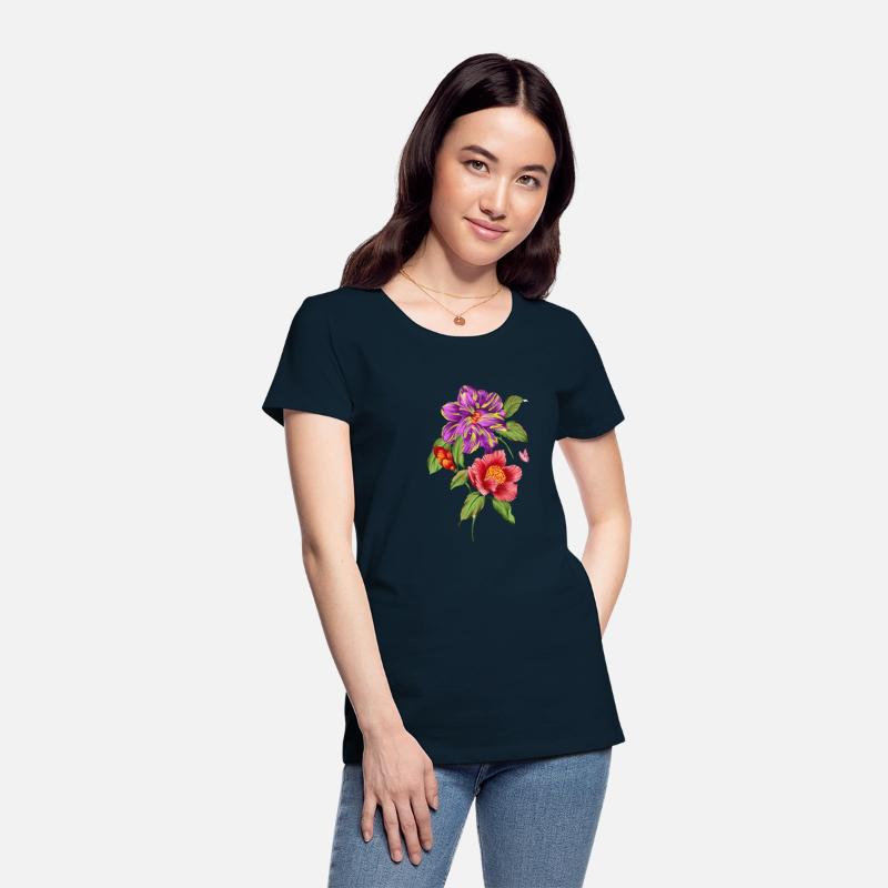 Grow Positive Thoughts Floral Bohemian Style Butte