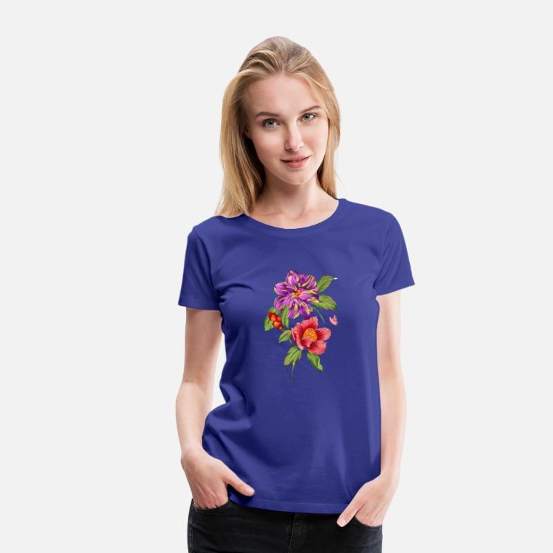 Grow Positive Thoughts Floral Bohemian Style Butte