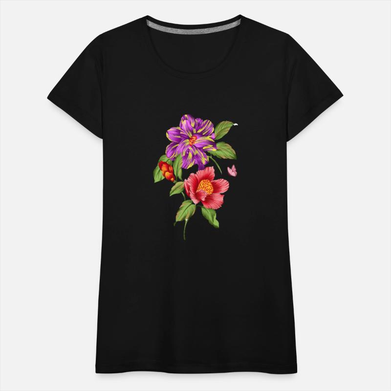 Grow Positive Thoughts Floral Bohemian Style Butte