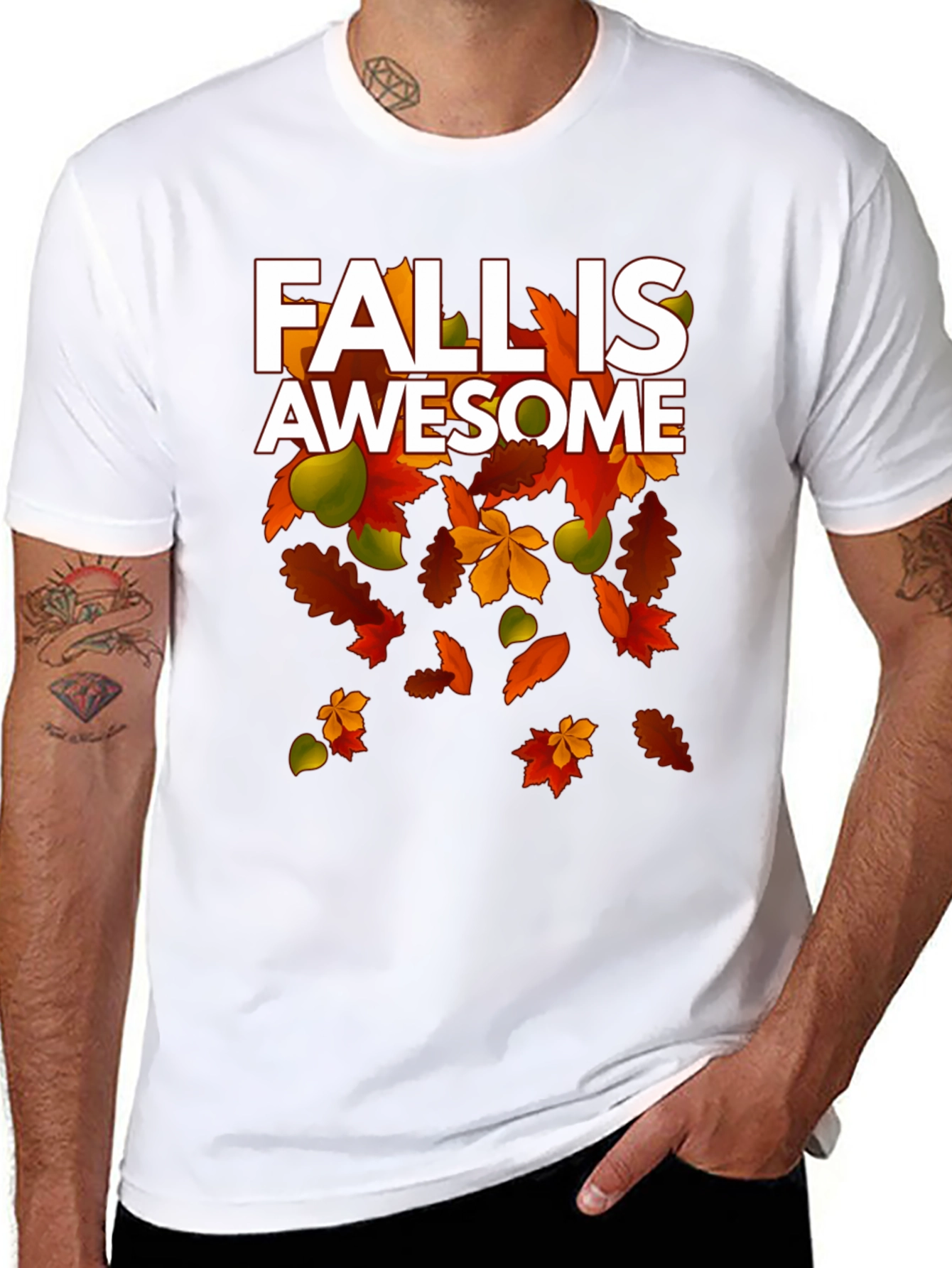 Fall Is Awesome Graphic Tee
