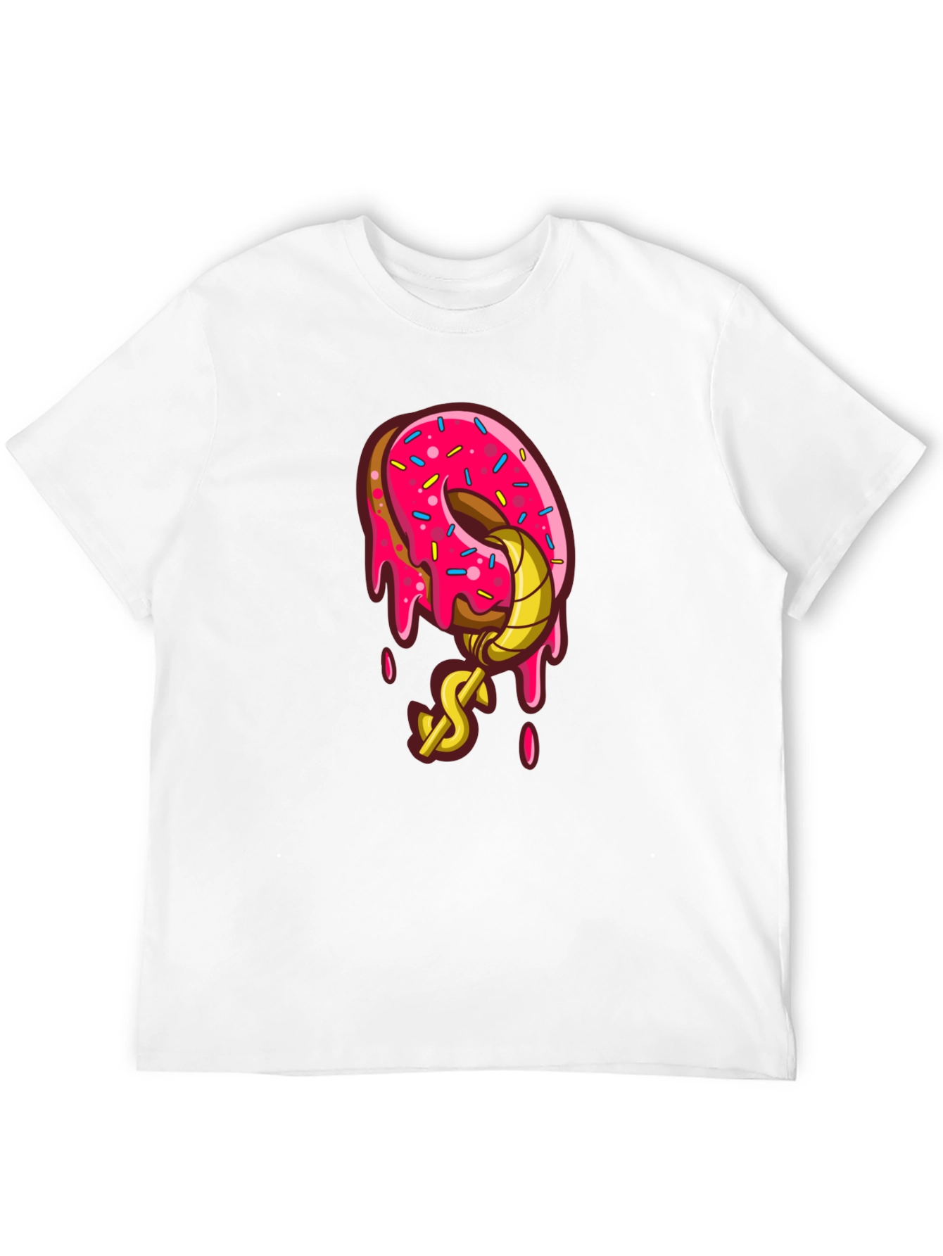 Donut Hook Black T-Shirt
