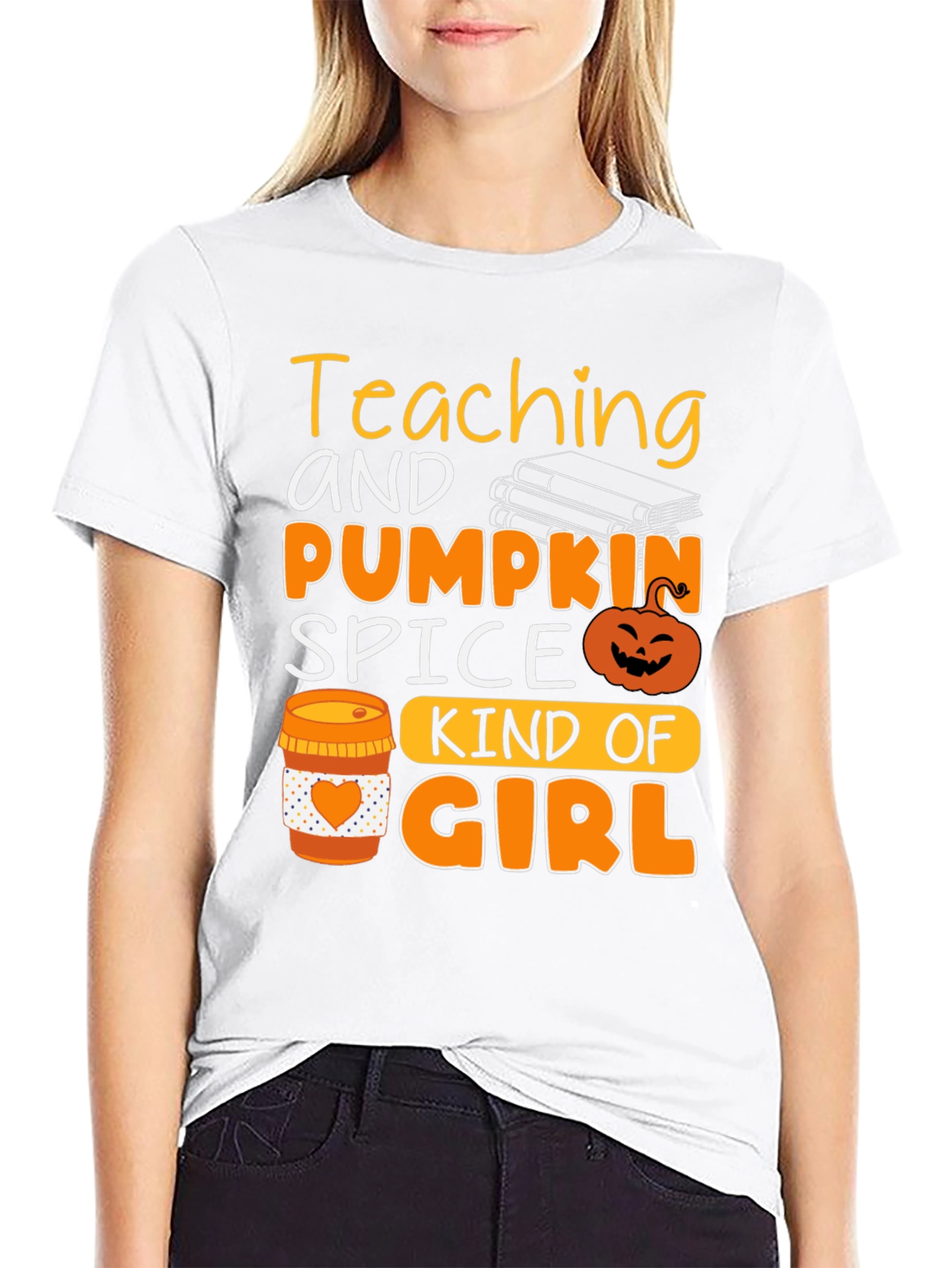 Teaching Pumpkin Spice Girl T-Shirt
