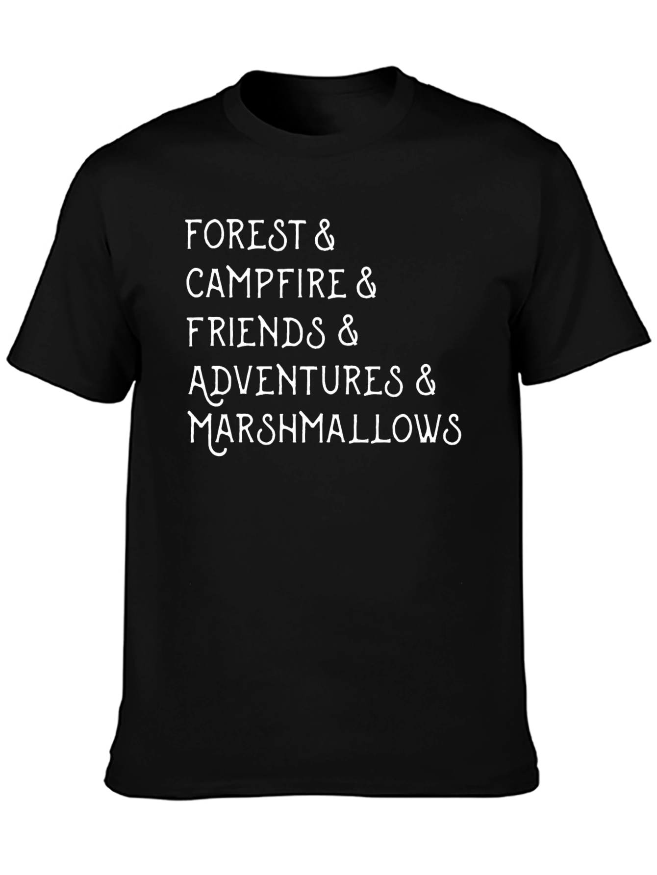 Forest Campfire Friends Tee