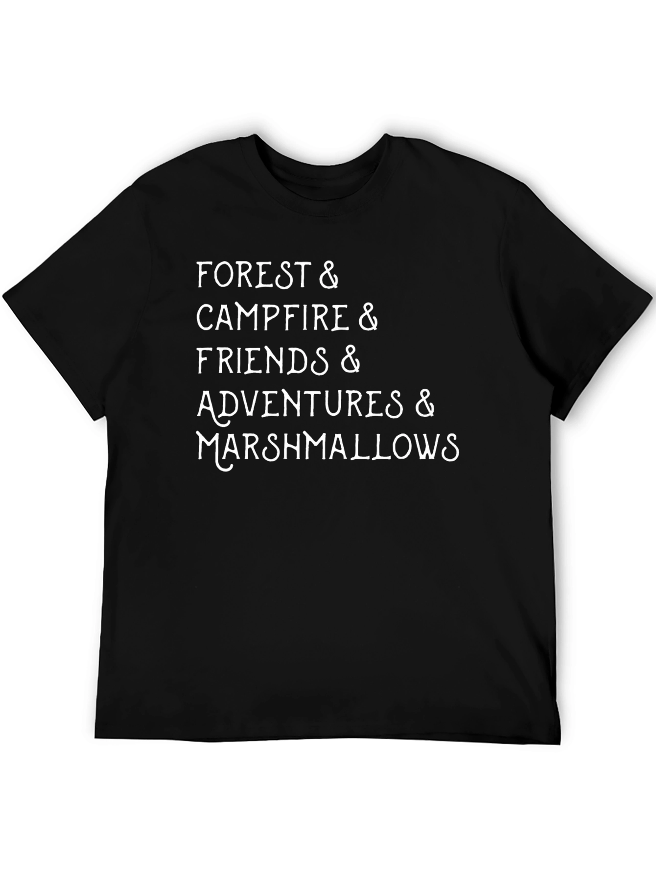 Forest Campfire Friends Tee