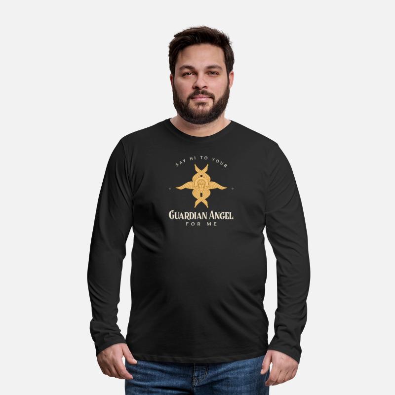 Guardian Angel Emblem T-Shirt Design