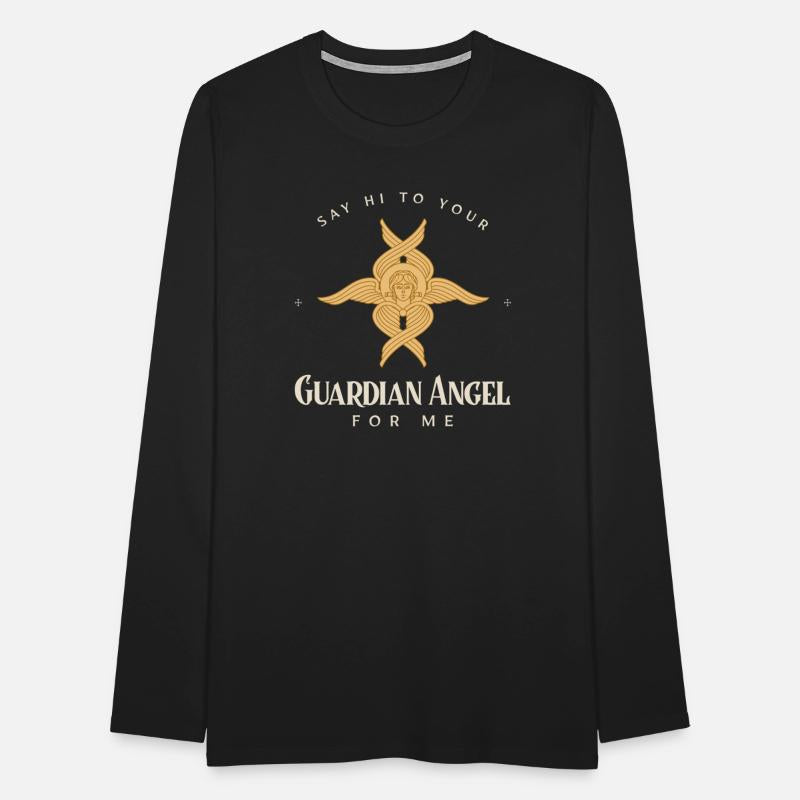 Guardian Angel Emblem T-Shirt Design