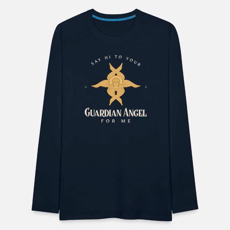 Guardian Angel Emblem T-Shirt Design