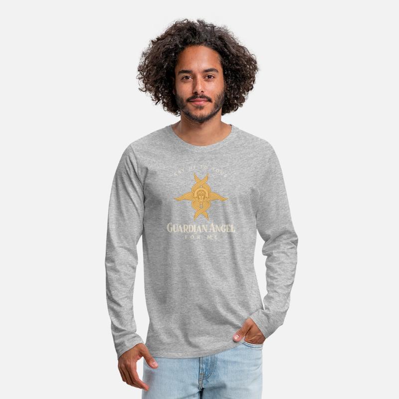 Guardian Angel Emblem T-Shirt Design
