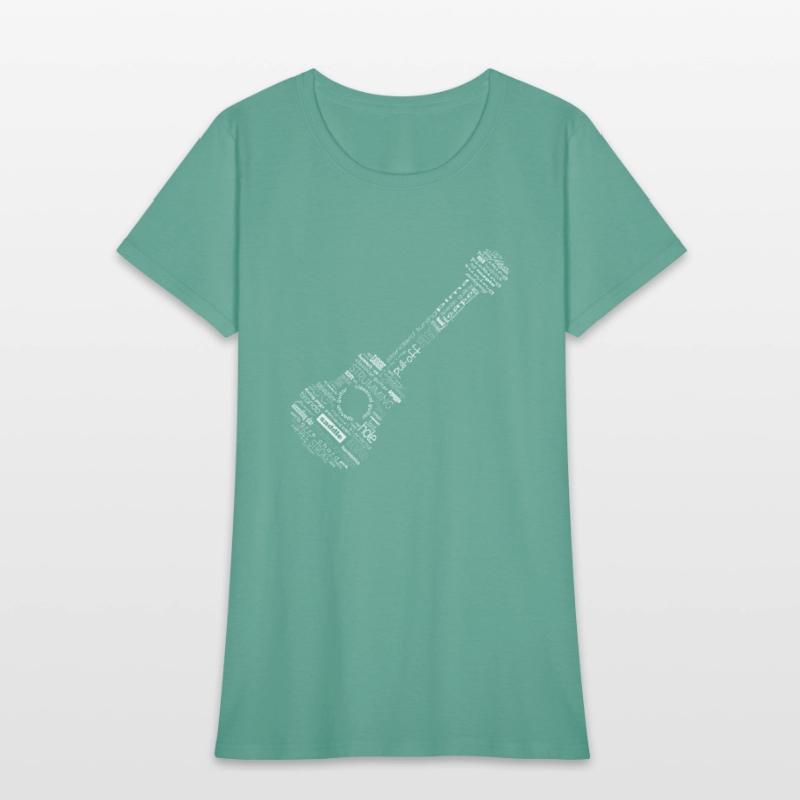 Guitar made of words