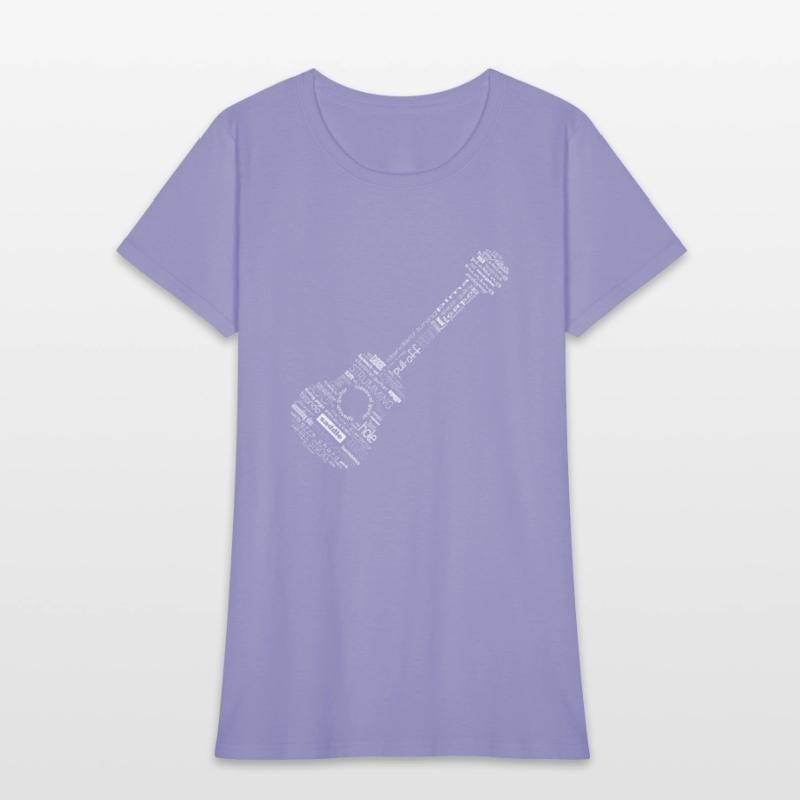 Guitar made of words