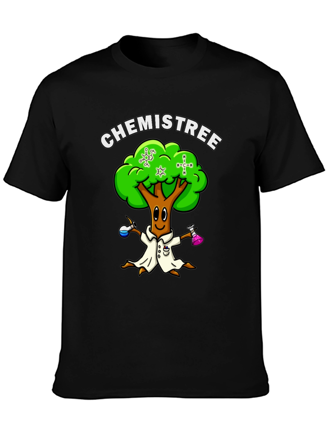 Chemistree Graphic T-Shirt: Science & Style