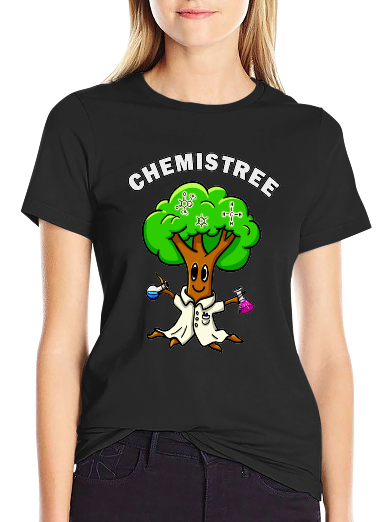 Chemistree Graphic T-Shirt: Science & Style