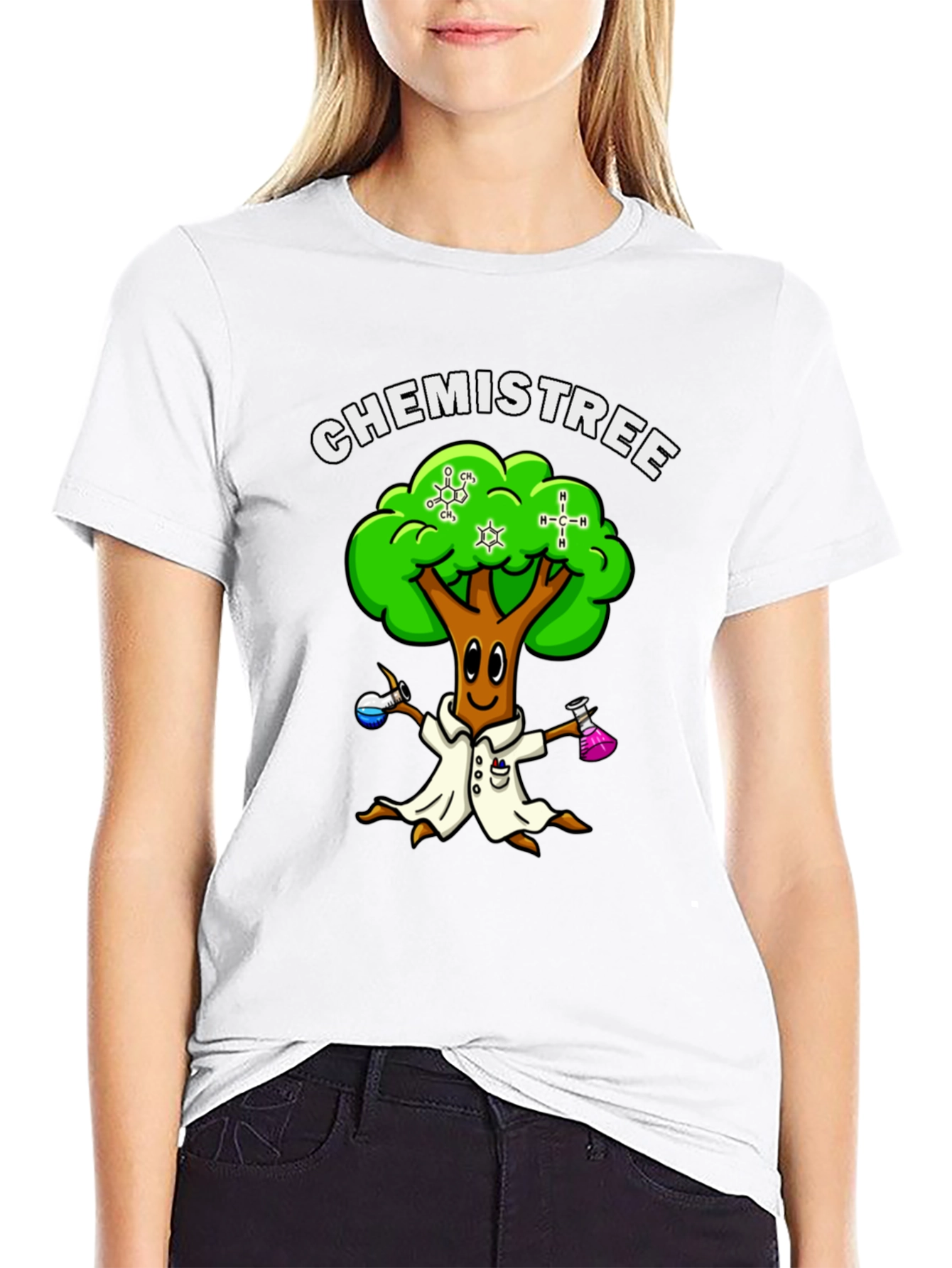 Chemistree Graphic T-Shirt: Science & Style