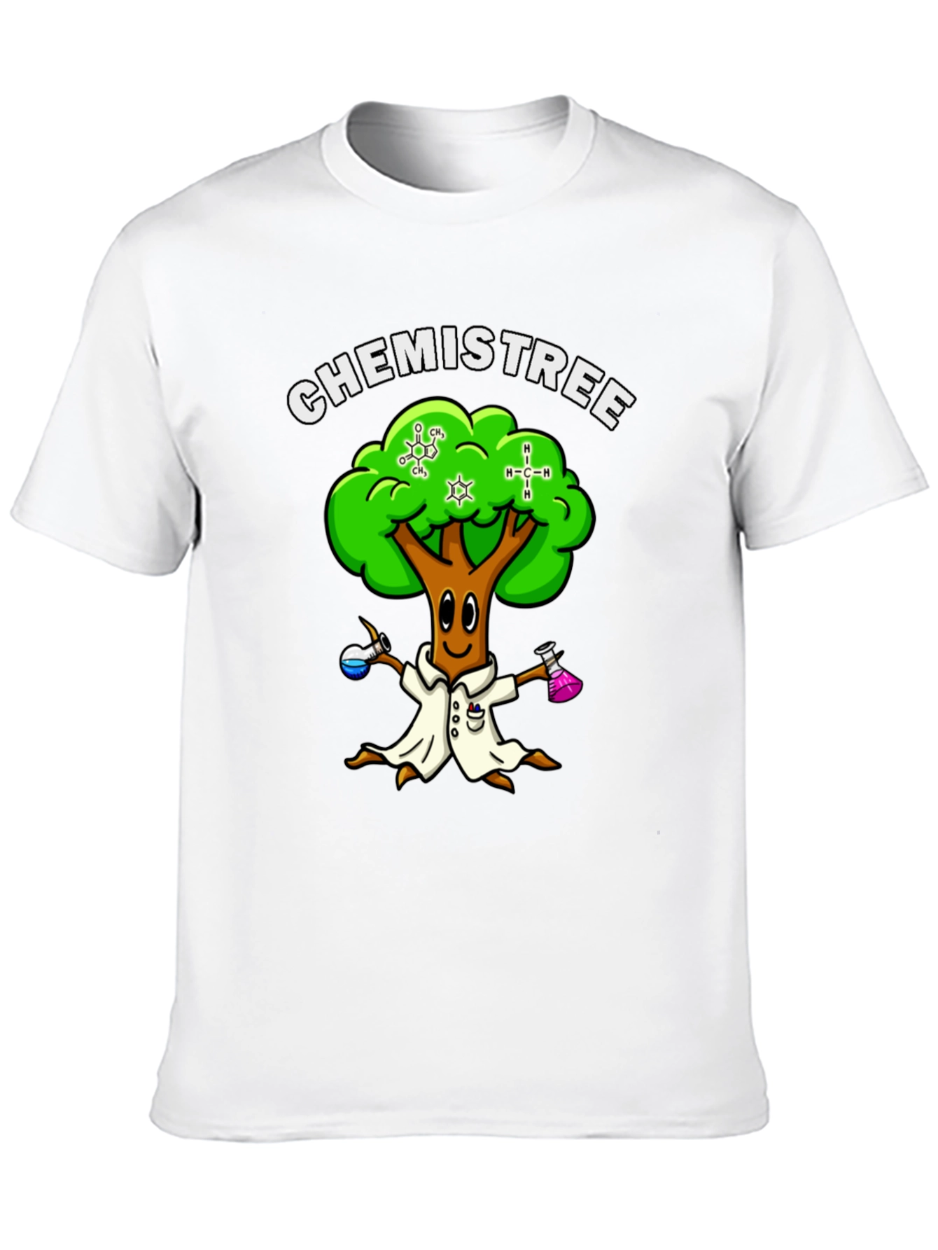 Chemistree Graphic T-Shirt: Science & Style