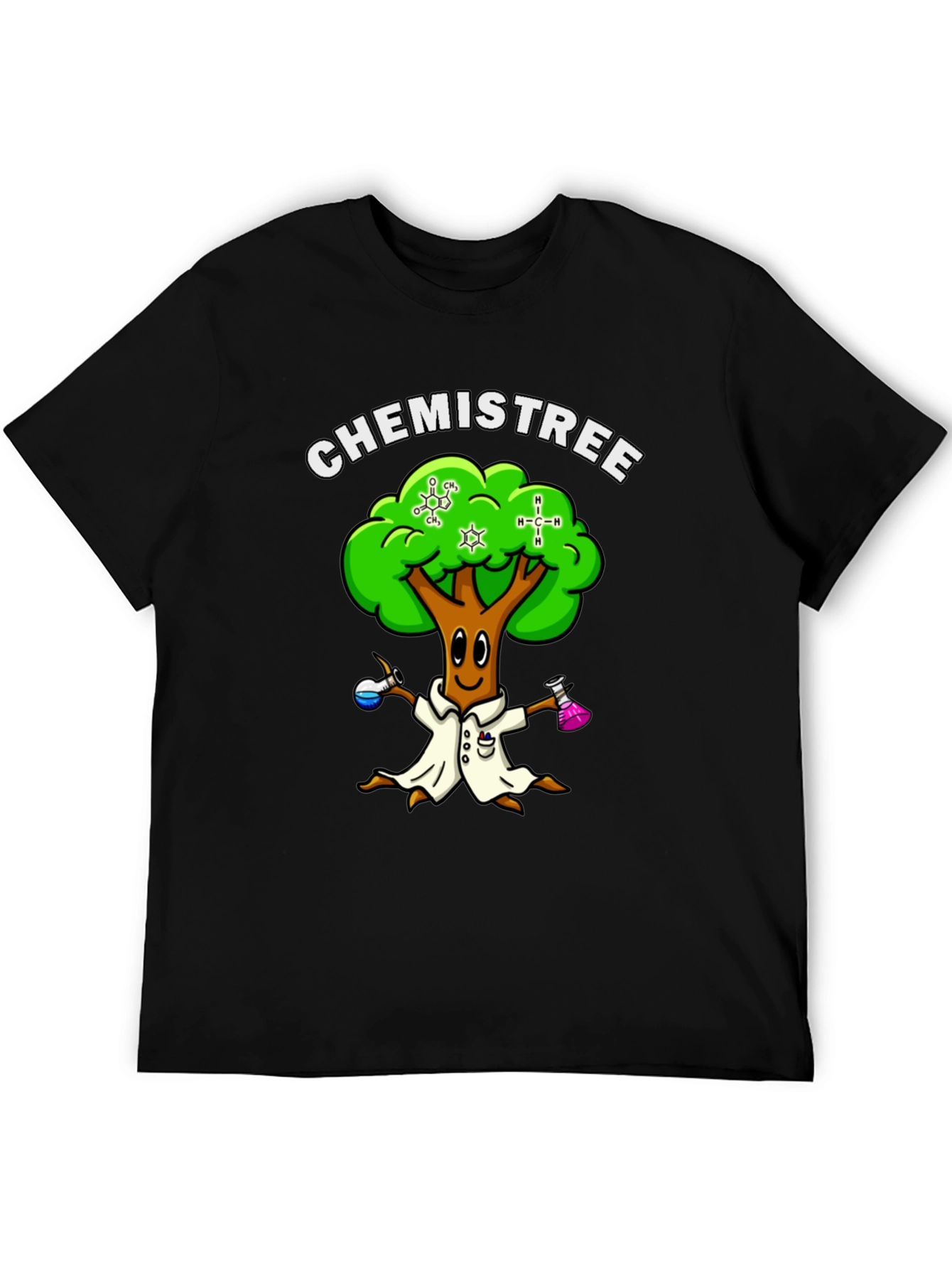 Chemistree Graphic T-Shirt: Science & Style