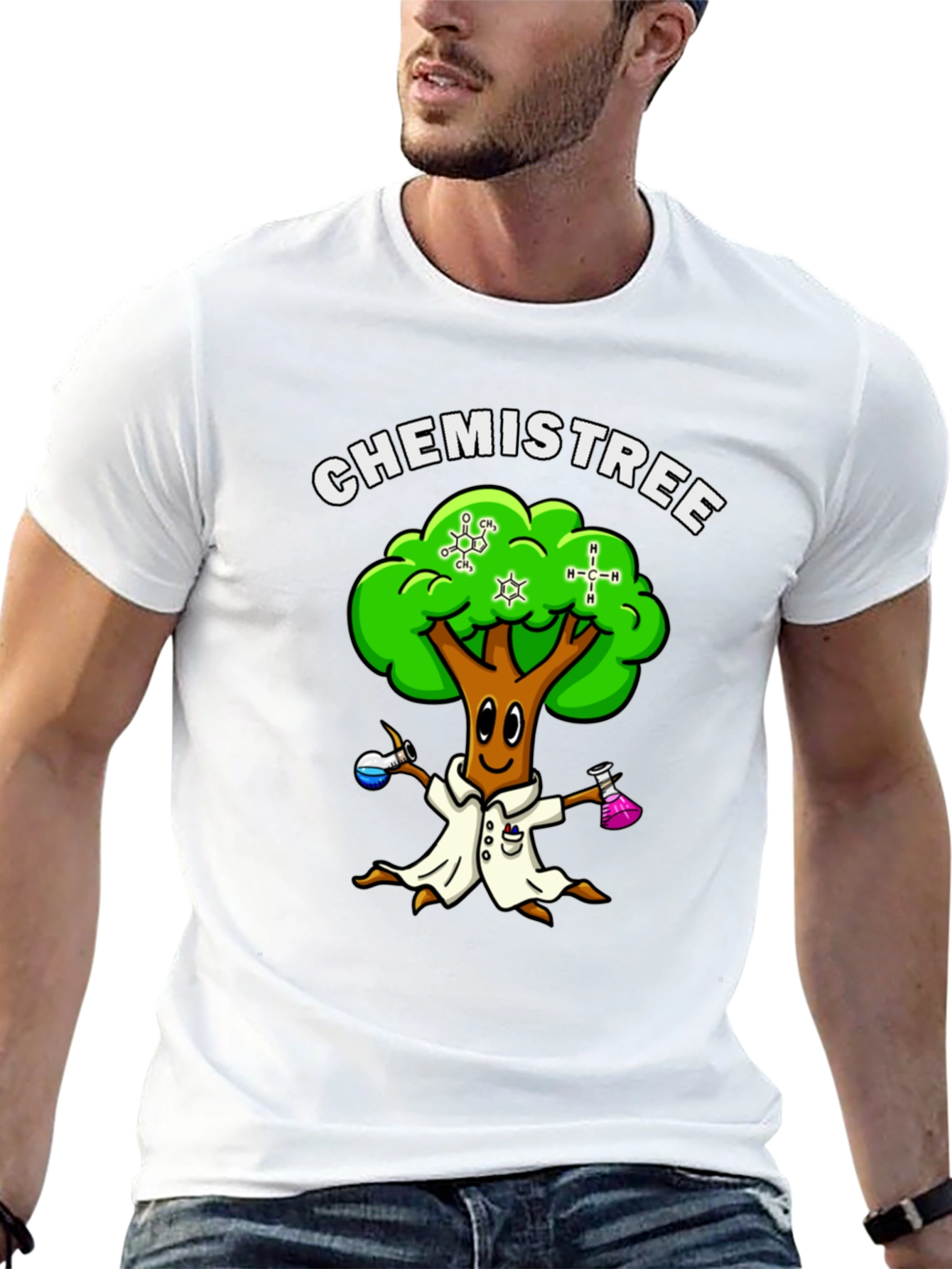 Chemistree Graphic T-Shirt: Science & Style